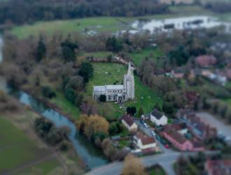 St Marys from the air